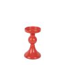 Candle Holder Funky - Small Bright Red Candle Holder Funky - Small Bright Red