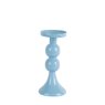 Candle Holder Funky - Medium Soft Blue Candle Holder Funky - Medium Soft Blue