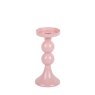 Candle Holder Funky - Medium Soft Pink Candle Holder Funky - Medium Soft Pink