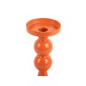 Candle Holder Funky - Medium Bright Orange Candle Holder Funky - Medium Bright Orange
