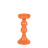 Candle Holder Funky - Medium Bright Orange Candle Holder Funky - Medium Bright Orange