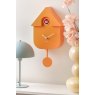Wall Clock Modern Cuckoo - Orange Wall Clock Modern Cuckoo - Orange