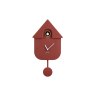 Wall Clock Modern Cuckoo - Ochre Red Wall Clock Modern Cuckoo - Ochre Red