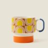 Orla Kiely - Aura Mug Orange Orla Kiely - Aura Mug Orange