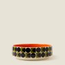 Orla Kiely - Spot Square Oval Fruit Bowl Orange Orla Kiely - Spot Square Oval Fruit Bowl Orange