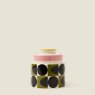 Orla Kiely - Spot Square Oval Storage Jar Pink Orla Kiely - Spot Square Oval Storage Jar Pink