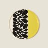 Orla Kiely - Sycamore Stripe Round Platter Yellow Orla Kiely - Sycamore Stripe Round Platter Yellow