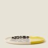 Orla Kiely - Sycamore Stripe Round Platter Yellow Orla Kiely - Sycamore Stripe Round Platter Yellow