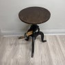 Little Tree Hickory - Adjustable stool with handle Little Tree Hickory - Adjustable stool with handle