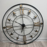 XL Open Metal Wall Clock - Needs Attention XL Open Metal Wall Clock - Needs Attention