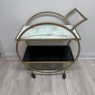 Bar & Drinks Trolley - Loft Brass Bar & Drinks Trolley - Loft Brass