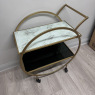 Bar & Drinks Trolley - Loft Brass Bar & Drinks Trolley - Loft Brass