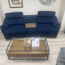 G Plan Jackson - Navy Velvet Sofa with double power & storage console G Plan Jackson - Navy Velvet Sofa with double power & storage console