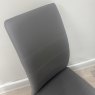 Set of 4 - Mischa Chairs - Grey with Grey Frame Set of 4 - Mischa Chairs - Grey with Grey Frame