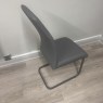 Set of 6 - Mischa chairs - Grey with Grey Frame Set of 6 - Mischa chairs - Grey with Grey Frame