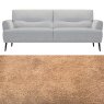 Tacoma - 3 Seater Sofa in Tan Fabric Tacoma - 3 Seater Sofa in Tan Fabric