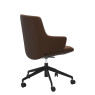 Quickship Stressless - Laurel Office Chair - Warm Brown Batick Leather Quickship Stressless - Laurel Office Chair - Warm Brown Batick Leather