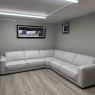 Natuzzi Editions - Boston Cornersofa in Minerva White Natuzzi Editions - Boston Cornersofa in Minerva White