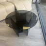 Natuzzi Editions - Pepe Black Glass Coffee Table Natuzzi Editions - Pepe Black Glass Coffee Table
