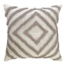 Mesa Taupe Cushion - Cotton Tufted Diamond Design Mesa Taupe Cushion - Cotton Tufted Diamond Design