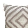 Mesa Taupe Cushion - Cotton Tufted Diamond Design Mesa Taupe Cushion - Cotton Tufted Diamond Design