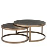 Bloomville - Set of 2 Coffee Tables inc Glass Tops Bloomville - Set of 2 Coffee Tables inc Glass Tops