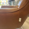 Calia Italia - Jacob Tan Leather with steel legs Calia Italia - Jacob Tan Leather with steel legs