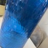 Blue XL Honeycomb Vase Blue XL Honeycomb Vase