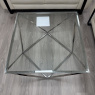 Chrome & Glass Coffee Table Chrome & Glass Coffee Table