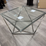 Chrome & Glass Coffee Table Chrome & Glass Coffee Table