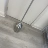 Brushed Silver Dome Floor Lamp Brushed Silver Dome Floor Lamp