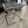 Prism - Chrome & Glass Side Table Prism - Chrome & Glass Side Table