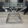 Prism - Chrome & Glass Side Table Prism - Chrome & Glass Side Table