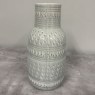 Large Soft Grey Patterned Vase Large Soft Grey Patterned Vase