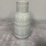 Large Soft Grey Patterned Vase Large Soft Grey Patterned Vase