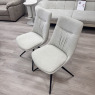 Bodega - Set Of 6 Swivel Chairs - Natural Fabric Bodega - Set Of 6 Swivel Chairs - Natural Fabric