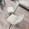 Bodega - Set Of 6 Swivel Chairs - Natural Fabric Bodega - Set Of 6 Swivel Chairs - Natural Fabric