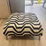 Ocean - Designer Stool in Redoma Fabric Ocean - Designer Stool in Redoma Fabric