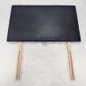 Single Headboard - Black Faux Leather Single Headboard - Black Faux Leather