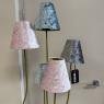 Floor Lamp with Velvet Shades Floor Lamp with Velvet Shades