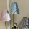 Floor Lamp with Velvet Shades Floor Lamp with Velvet Shades