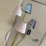 Floor Lamp with Velvet Shades Floor Lamp with Velvet Shades