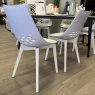 Calligaris - Set of 6 JAM Chairs - White with White Wood Calligaris - Set of 6 JAM Chairs - White with White Wood