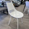 Calligaris - Set of 6 JAM Chairs - White with White Wood Calligaris - Set of 6 JAM Chairs - White with White Wood