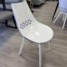 Calligaris - Set of 6 JAM Chairs - White with White Wood Calligaris - Set of 6 JAM Chairs - White with White Wood