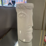 Ceramic White Face Vase Ceramic White Face Vase