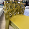 Calligaris - Set of 4 Alchemia Chairs - Mustard - Stackable Calligaris - Set of 4 Alchemia Chairs - Mustard - Stackable