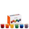 Le Creuset - Rainbow Set of 6 Cappucino Mugs Le Creuset - Rainbow Set of 6 Cappucino Mugs