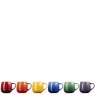 Le Creuset - Rainbow Set of 6 Coupe Mugs Le Creuset - Rainbow Set of 6 Coupe Mugs