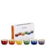 Le Creuset - Rainbow Set of 6 Mini Ramekins Le Creuset - Rainbow Set of 6 Mini Ramekins
